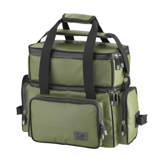 Torba wędkarska na przynęty Daiwa D-Vec WP-300 Tackle Box Bag 44x25x37cm z 3 pudełkami