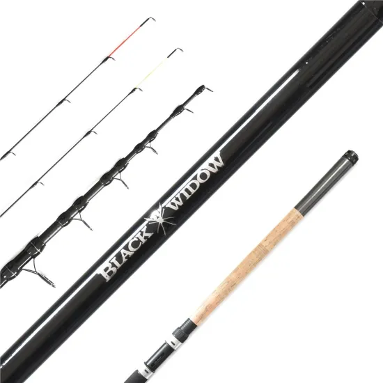 Wędka feeder, teleskopowa Daiwa Black Widow Tele Feeder 3.60m -120g-123312