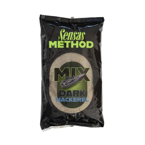 Zanęta wędkarska Sensas Method Mix Dark Mackerel 1kg