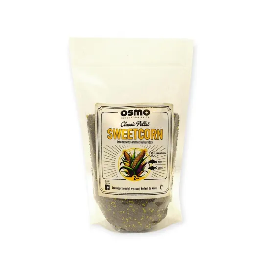Pellet zanętowy Classic Sweetcorn słodka kukurydza Osmo 800g