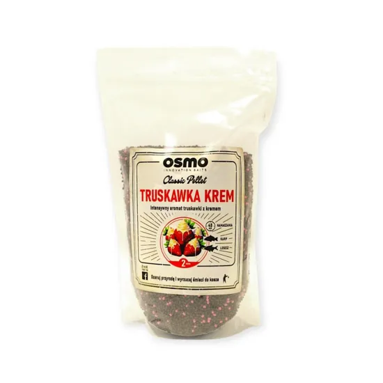Pellet zanętowy Classic Truskawka Krem Osmo 800g