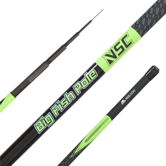 Wędka bezprzelotkowa Mikado NSC Big Fish Pole 6.00m 5-20g-123694