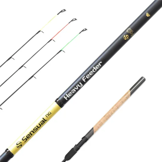 Wędka feeder Mikado Sensual NG Heavy Feeder 3.90 m do 140g-123712