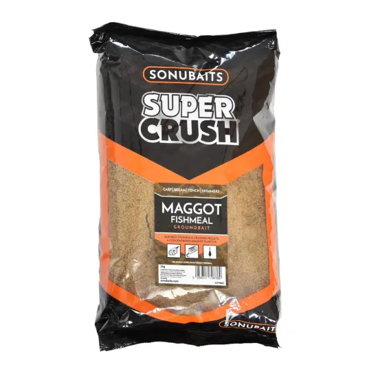 Zanęta wędkarska Supercrush Maggot Fishmeal Sonubaits 2kg