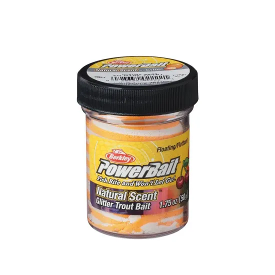 Ciasto Berkley Powerbait Trout Dought Fruits 50g orange soda floating