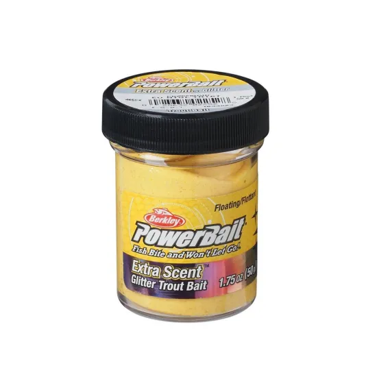 Ciasto Berkley Powerbait Natural Glitter Trout Dough 50g cheese glitter floating