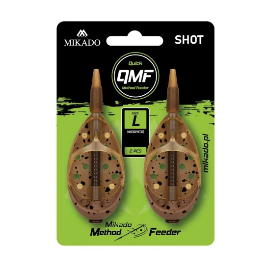 Koszyk zanętowy Quick Method Feeder Shot Mikado 40g opakowanie 2 szt