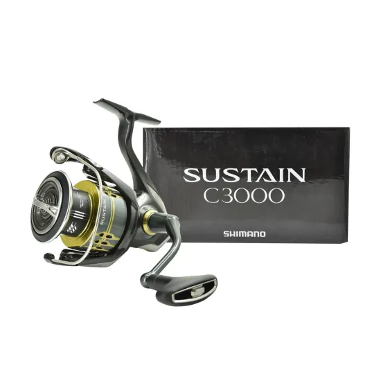 Kołowrotek spinningowy Shimano Sustain FK C3000 9 łożysk-124384