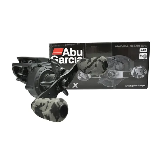 Multiplikator spinningowy Abu Garcia Max X Black Ops Casting LH 5 łożysk-124655