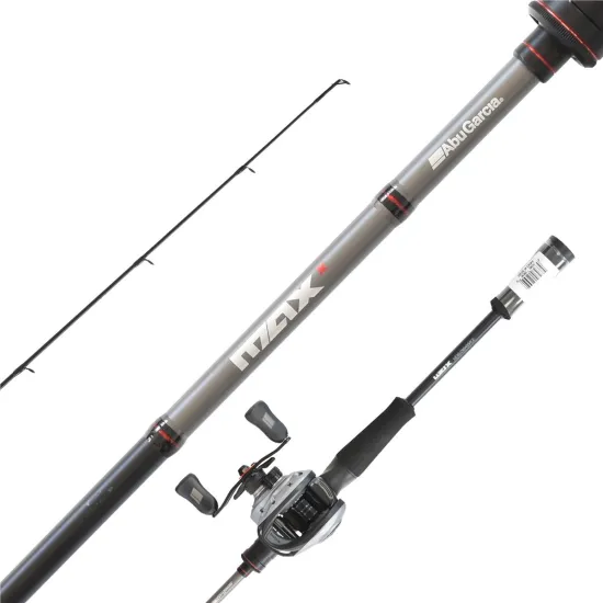Zestaw Wędka spinningowa Abu Max X Casting Combo 2.13m 10-45g + multiplikator-124665
