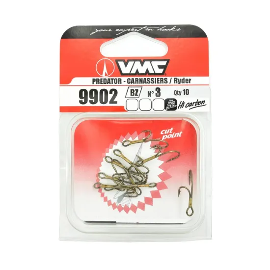 Kotwica VMC D.Ryder 9902 BZ rozmiar "3" 10 sztuk