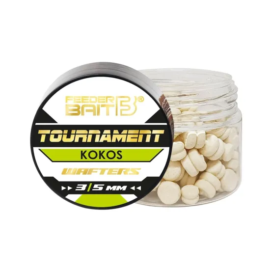 Przynęta Tournament Wafters Feeder Bait Kokos 25ml 3mm i 5mm