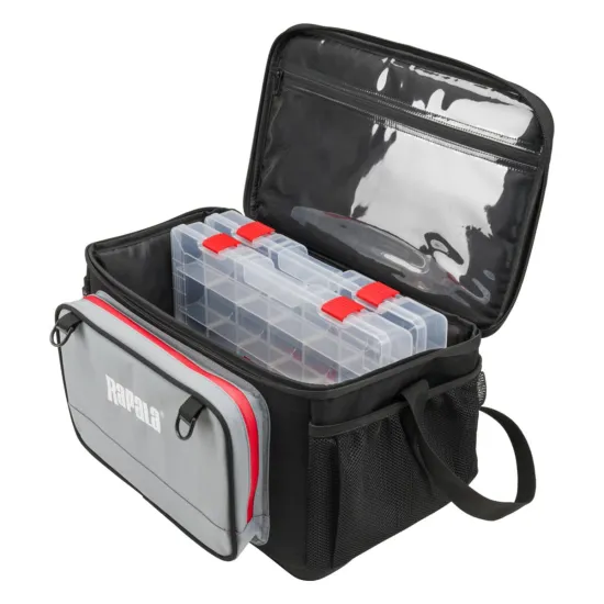 Torba wędkarska z pudełkami Rapala Countdown Tackle Bag Lite RCDTBL 35x25x22cm-124837