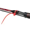 Zapięcie Mikado, opaska zaciskowa silikonowa do wędek 21,5 mm czerwone-125254