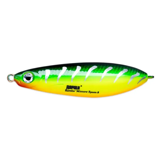 Wobler Ratlin Minnow Spoon Rapala 8cm / 16g FRB