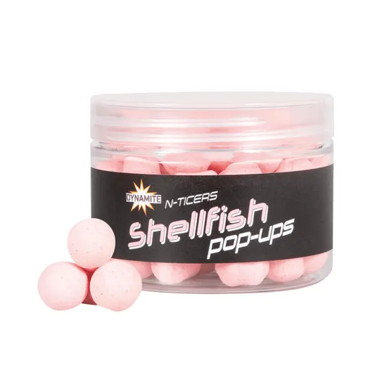 Kulki Pop-Ups N-Ticers Shellfish 15mm Dynamite Baits