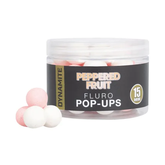 Kulki Dynamite Baits Peppered Fluro Pop-Ups 15mm
