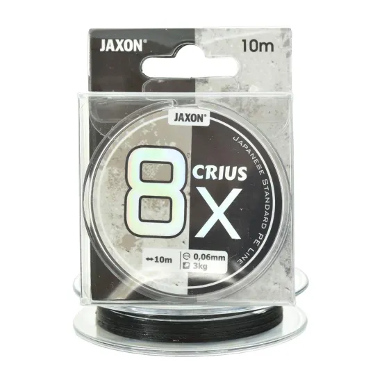 Plecionka przyponowa, gruntowa Jaxon Crius 8X Leader Line 0.06mm 10m