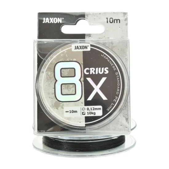 Plecionka przyponowa, gruntowa Jaxon Crius 8X Leader Line 0.12mm 10m