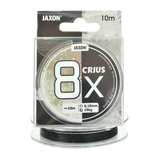 Plecionka przyponowa, gruntowa Jaxon Crius 8X Leader Line 0.18mm 10m