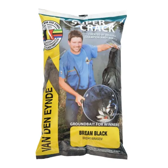 Zanęta wędkarska Super Crack Bream Black Marcel Van Den Eynde 1kg