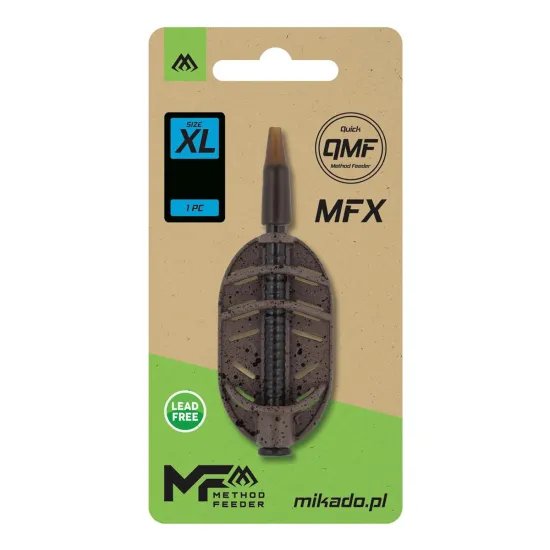 Koszyk zanętowy Method Feeder MFX Q.M.F rozmiar XL Mikado 40g