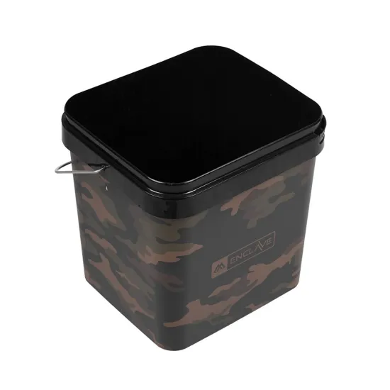 Wiadro Mikado Enclave Camo Bucket kwadratowe 10 litrów-125361