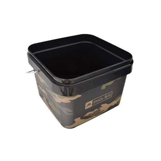 Wiadro Mikado Enclave Camo Bucket kwadratowe 17 litrów-125363