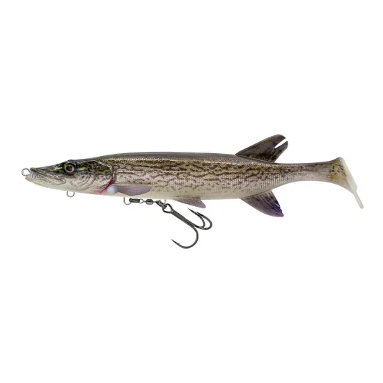 Przynęta tonąca Savage Gear 3D Pike Shad 20cm/65g white pike