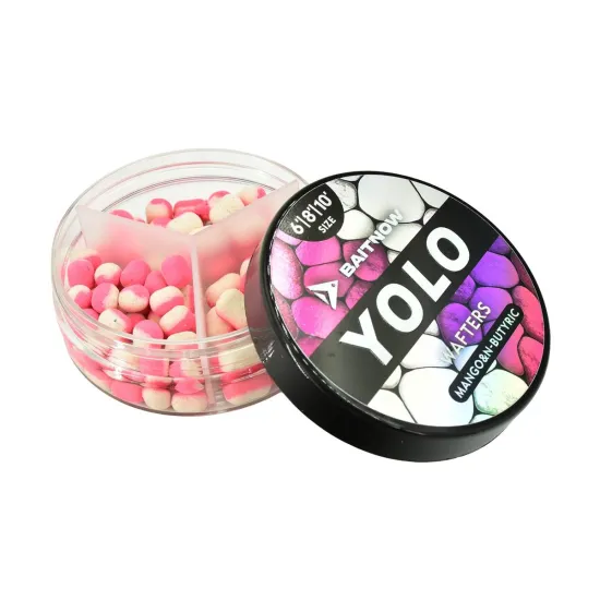Wafters MF Baitnow Yolo white&pink 6/8/10mm 24g
