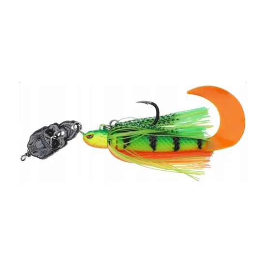 Przynęta sumowa Madcat Skull Blade Jig XL 18cm 55g #7/0 sinking firetiger UV
