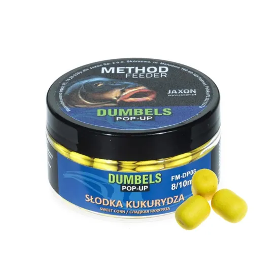 Dumbels Pop-Up Method Feeder 8/10mm30g słodka kukurydza