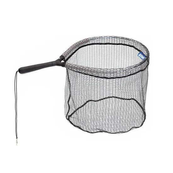 Podbierak wędkarski soft mesh pływający 45 Jaxon średnica oczka 12mm, kosz 40x45cm siatka gumowana