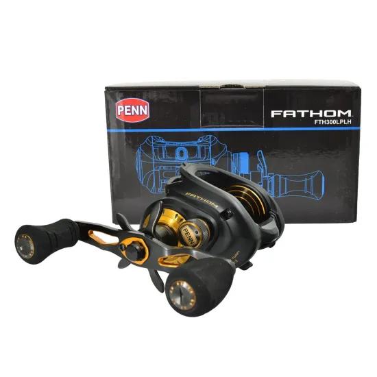 Multiplikator spinningowy Penn Fathom Low Profile 300 SD LH 7 łożysk-126004
