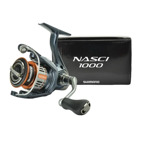 Kołowrotek spinningowy Shimano Nasci FD 1000 6 łożysk-126012