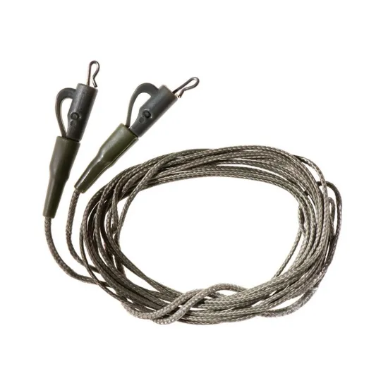 Bezpieczny zestaw karpiowy Lead Core Jaxon, klips, łącznik szybkiej wymiany opakowanie 2 szt.