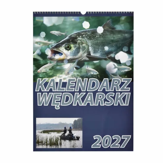 Kalendarz wędkarski ścienny 2027