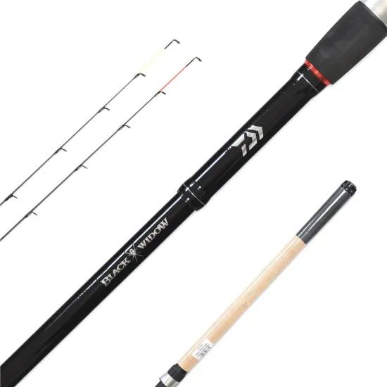 Wędka feeder, teleskopowa Daiwa Black Widow Tele Feeder 3.90m -150g-126450