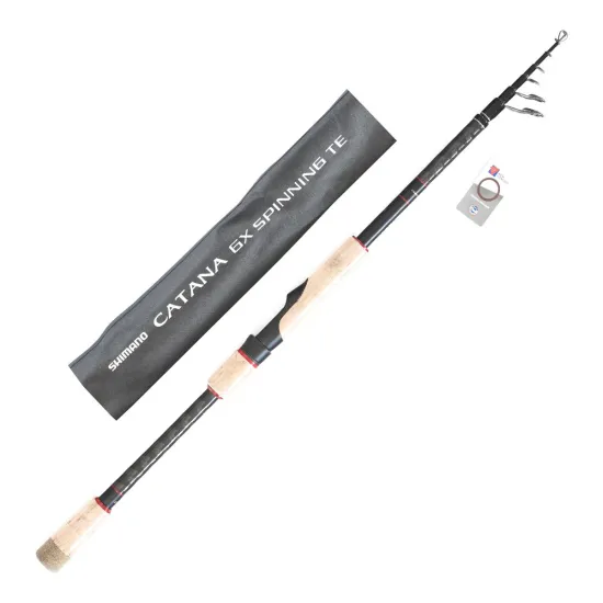 Wędka teleskopowa Shimano Catana GX Tele Spinning 2.40m 7-21g-126543