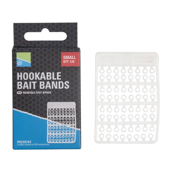 Gumki do pelletu Preston Hookable Bait Bands-Small