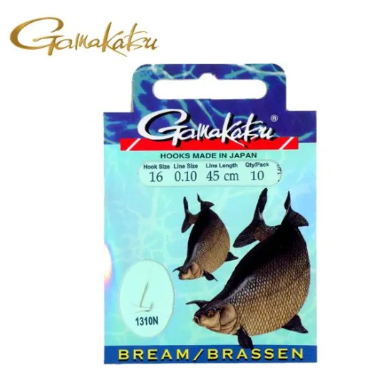 Haki BKS1310N/16 z przyponem 010 45cm Gamakatsu