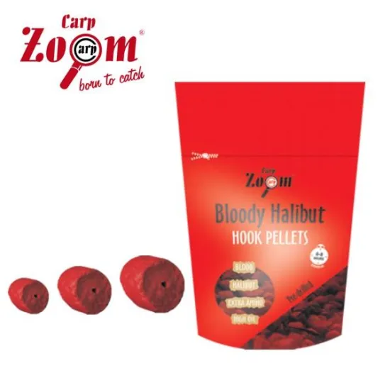 Pellet black halibut truskawka 8mm 150g Carp Zoom