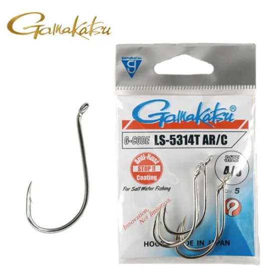 Haczyki sumowe Gamakatsu 5314T rozmiar 1/0 5 sztuk