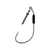 Haczyki spinningowe Mustad Swimbait z obciążeniem rozmiar 1/0 3 sztuki-35220