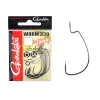 Haczyki spinningowe Gamakatsu WORM330 rozmiar 1 czarne 6 sztuk-35575