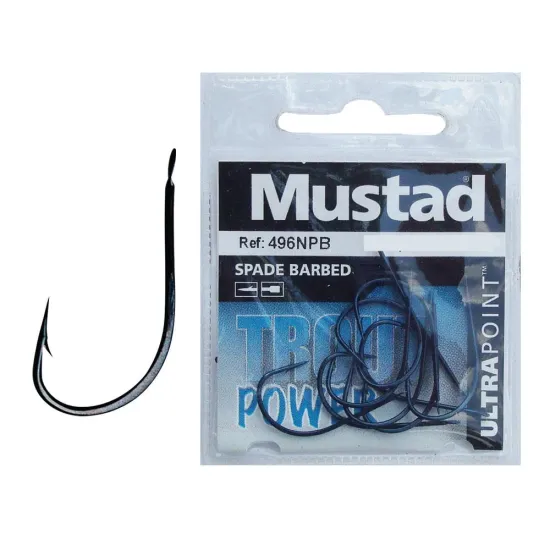 Haczyki feederowe Mustad Ultra Point 00496NPB rozmiar 1/0 10 sztuk