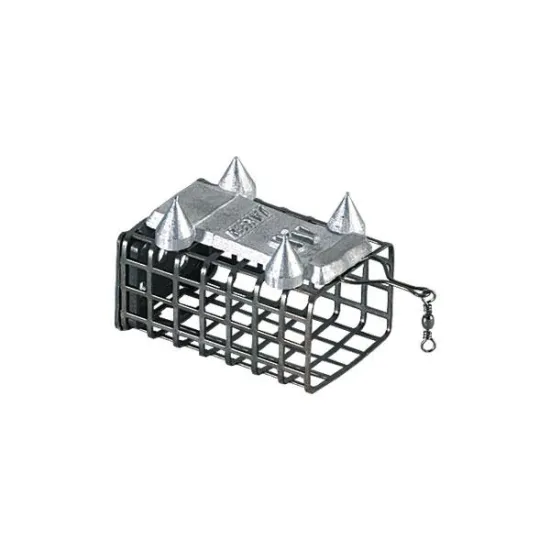 Koszyk zanętowy River metalowym z dnem 25x32x44mm Jaxon 30g