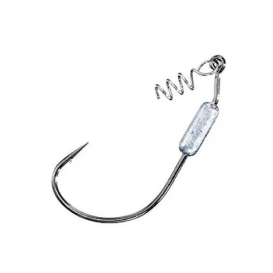 Haczyki spinningowe Mustad Power Lock plus z obciążeniem rozmiar 3/0 3 sztuki-41320