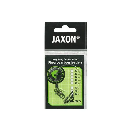 Spinningowy przypon szczupakowy fluorocarbon 20cm 15kg 2 sztuki
