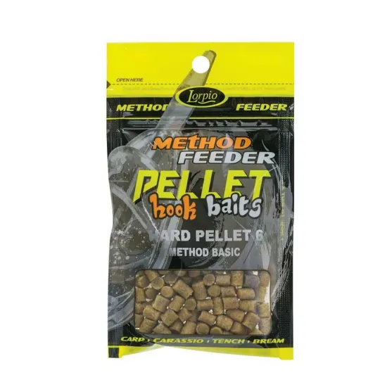Pellet haczykowy hard pellet 6mm Method Basic Lorpio 25g